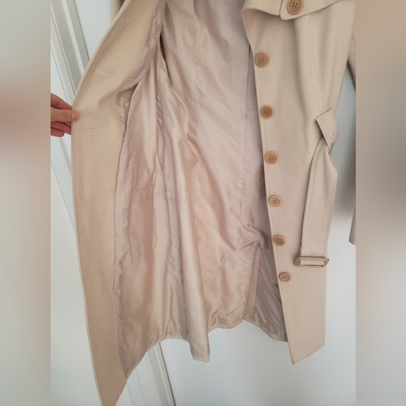 Club Monaco Moleskin Caron Trench Coat -size xs - Picture 7 of 16
